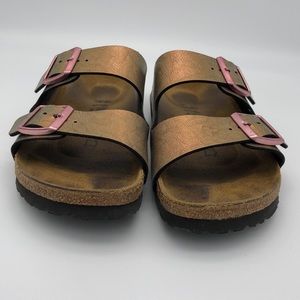 Birkenstock Arizona Oiled Nubuck Leather Sandals